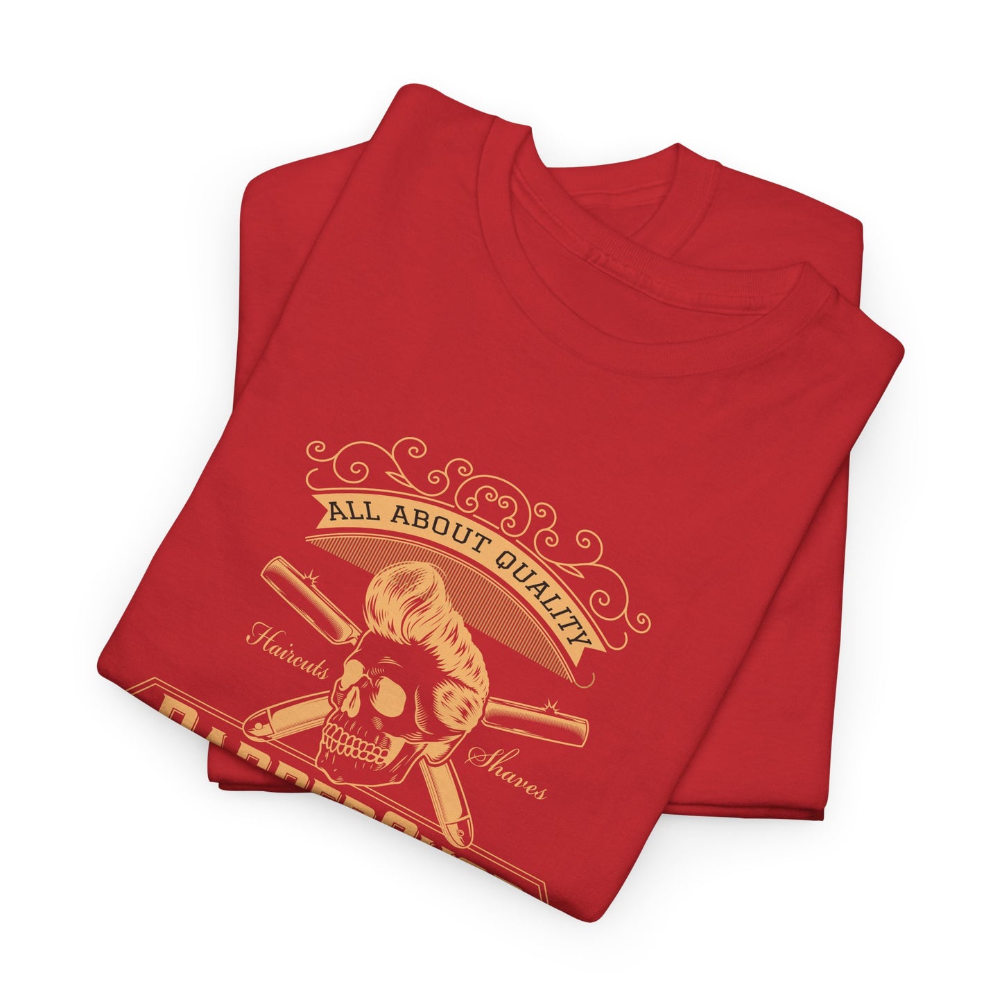 Barber Shop Unisex Heavy Cotton Tee