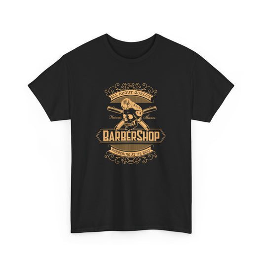 Barber Shop Unisex Heavy Cotton Tee