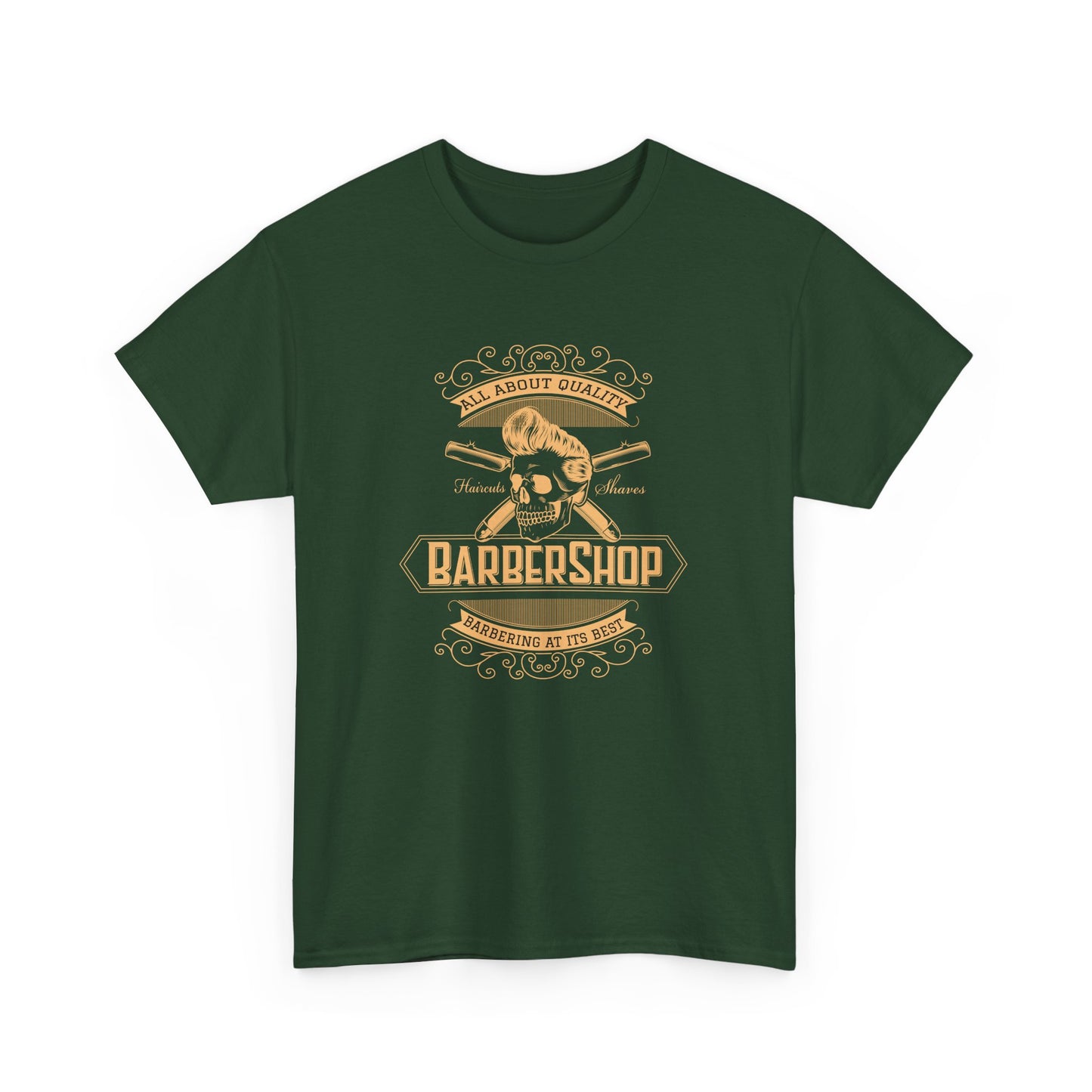 Barber Shop Unisex Heavy Cotton Tee