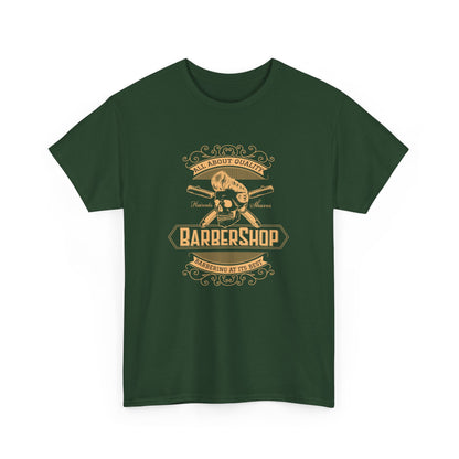 Barber Shop Unisex Heavy Cotton Tee