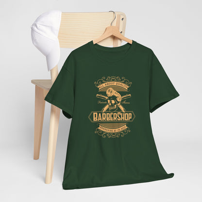 Barber Shop Unisex Heavy Cotton Tee