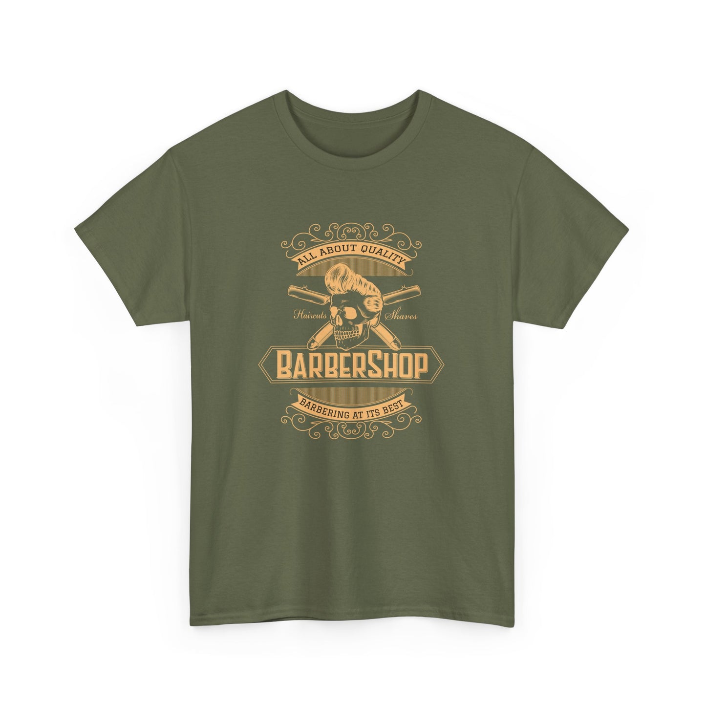 Barber Shop Unisex Heavy Cotton Tee