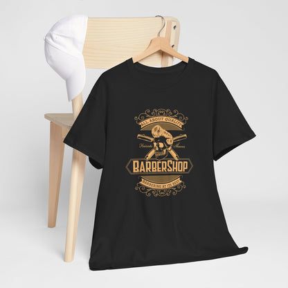Barber Shop Unisex Heavy Cotton Tee