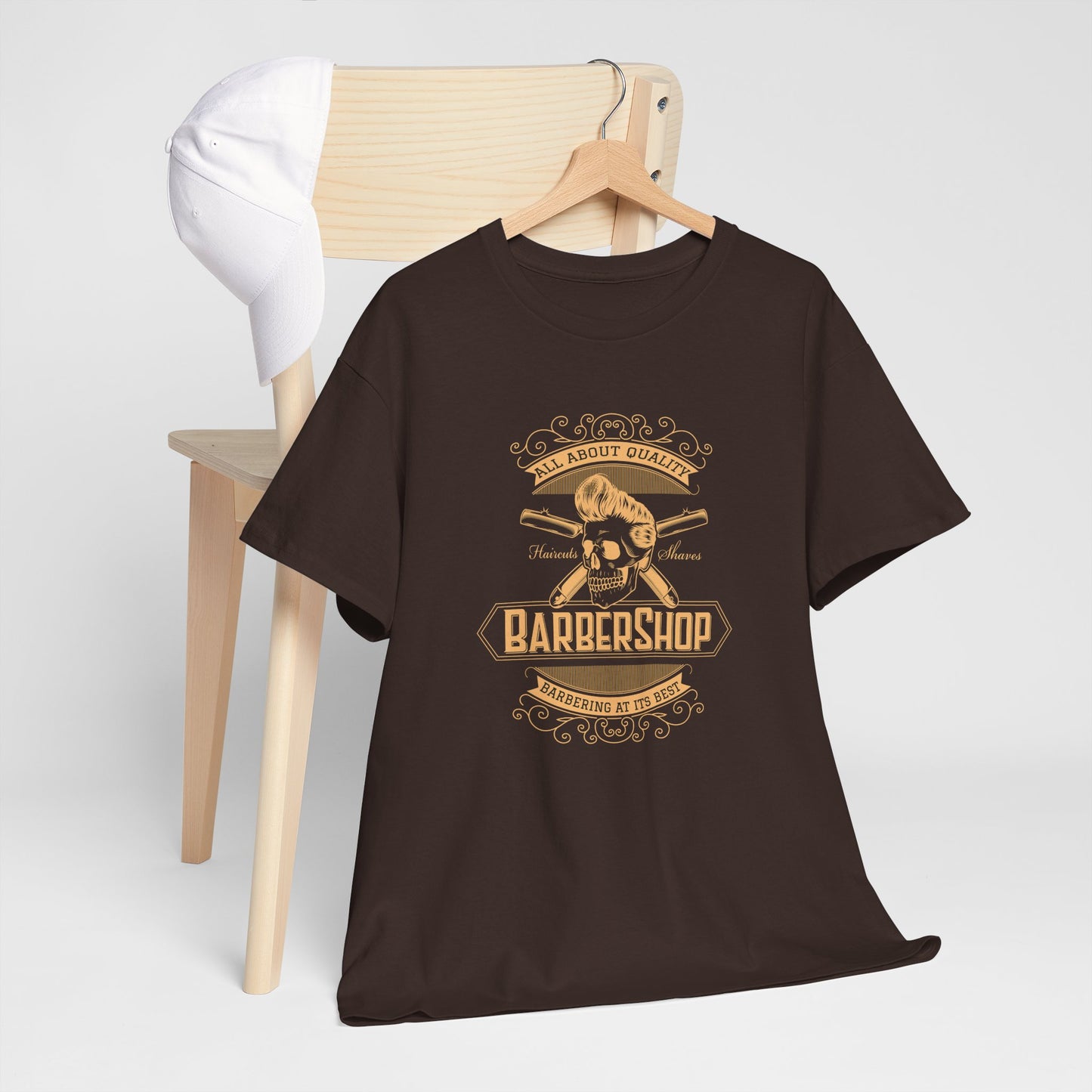 Barber Shop Unisex Heavy Cotton Tee