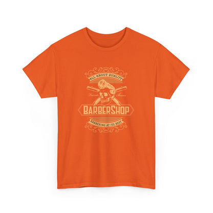 Barber Shop Unisex Heavy Cotton Tee