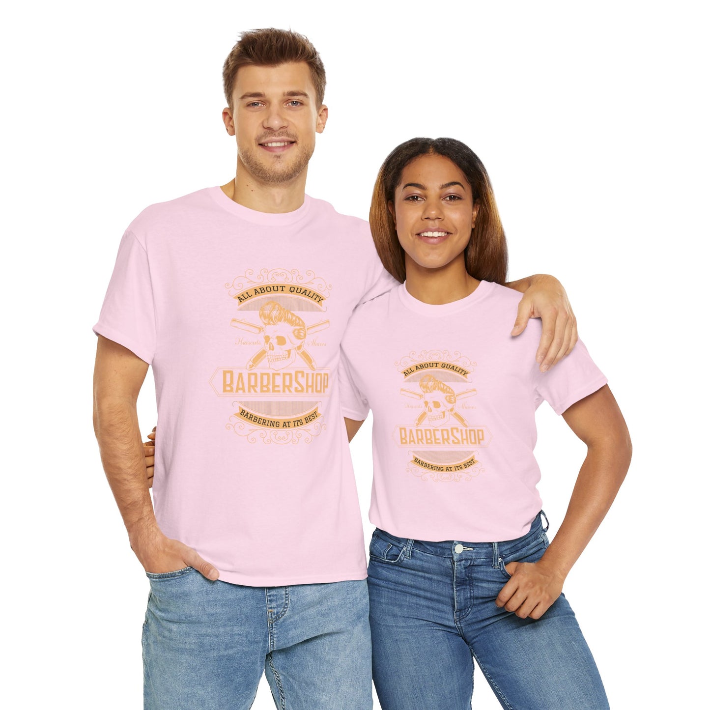 Barber Shop Unisex Heavy Cotton Tee