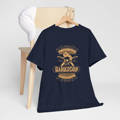 Barber Shop Unisex Heavy Cotton Tee