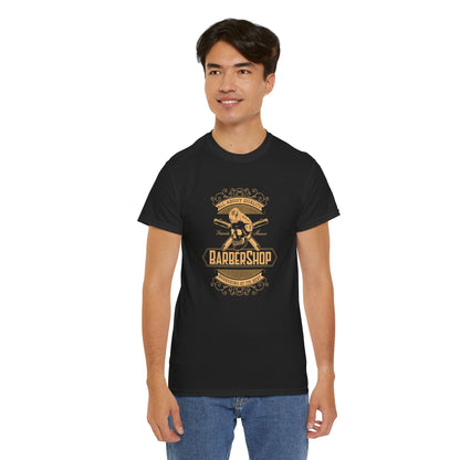 Barber Shop Unisex Heavy Cotton Tee
