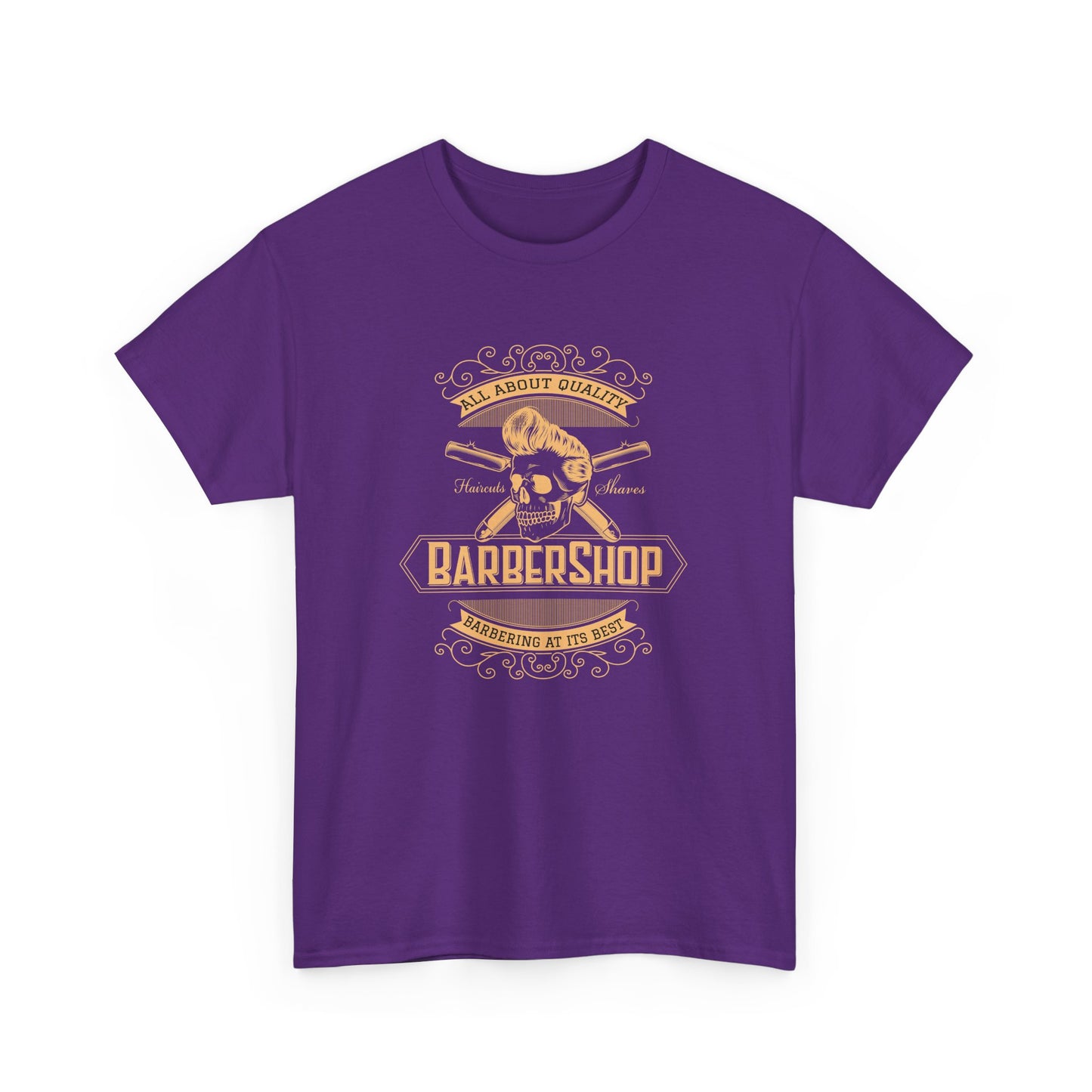 Barber Shop Unisex Heavy Cotton Tee