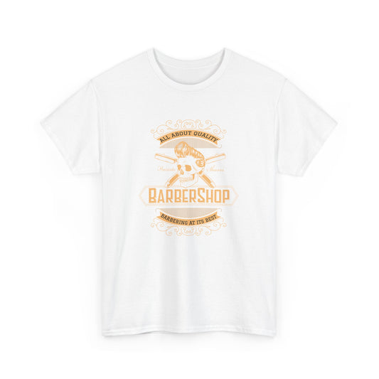 Barber Shop Unisex Heavy Cotton Tee