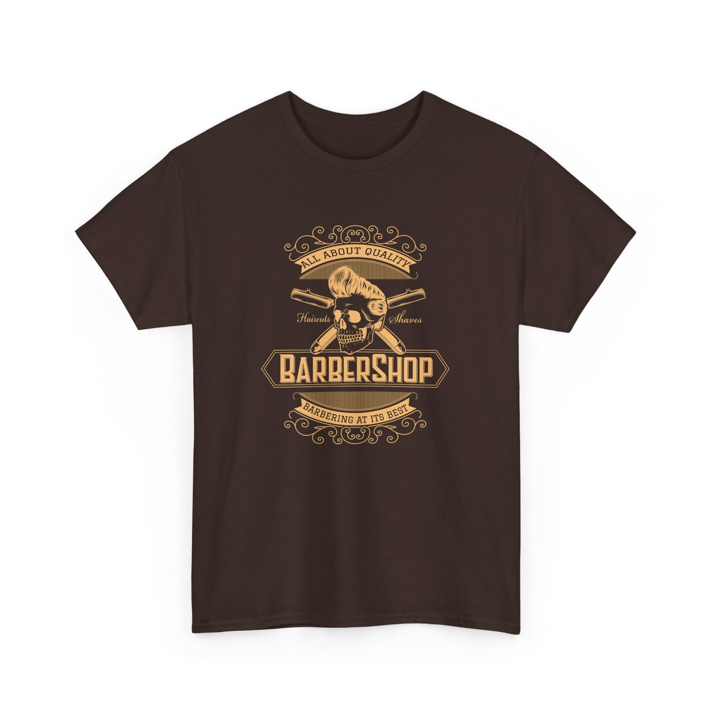 Barber Shop Unisex Heavy Cotton Tee