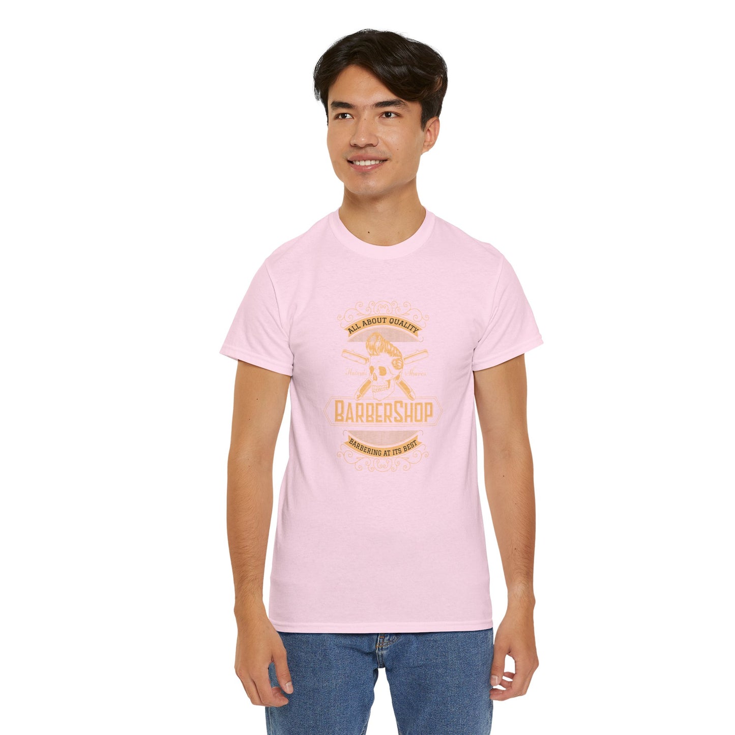 Barber Shop Unisex Heavy Cotton Tee