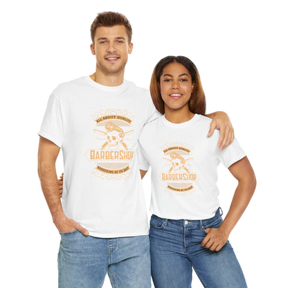 Barber Shop Unisex Heavy Cotton Tee