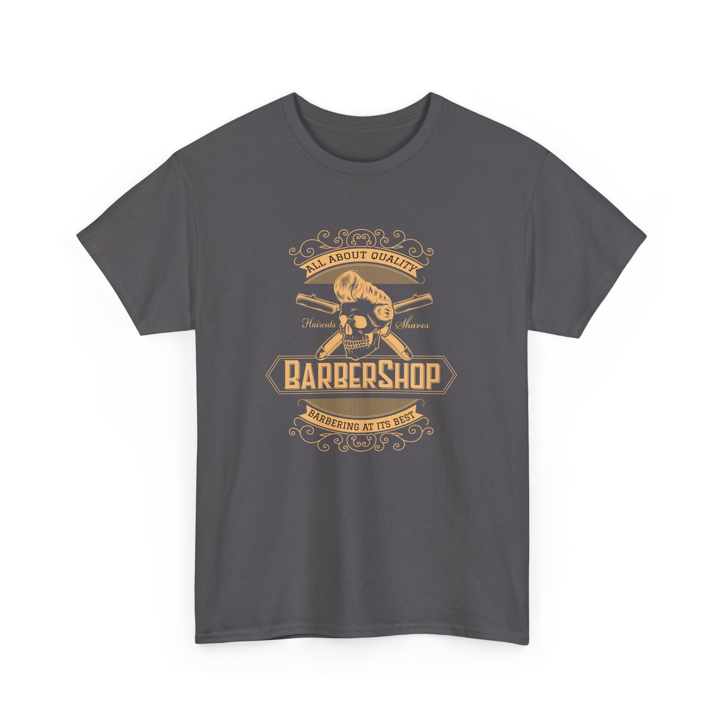 Barber Shop Unisex Heavy Cotton Tee