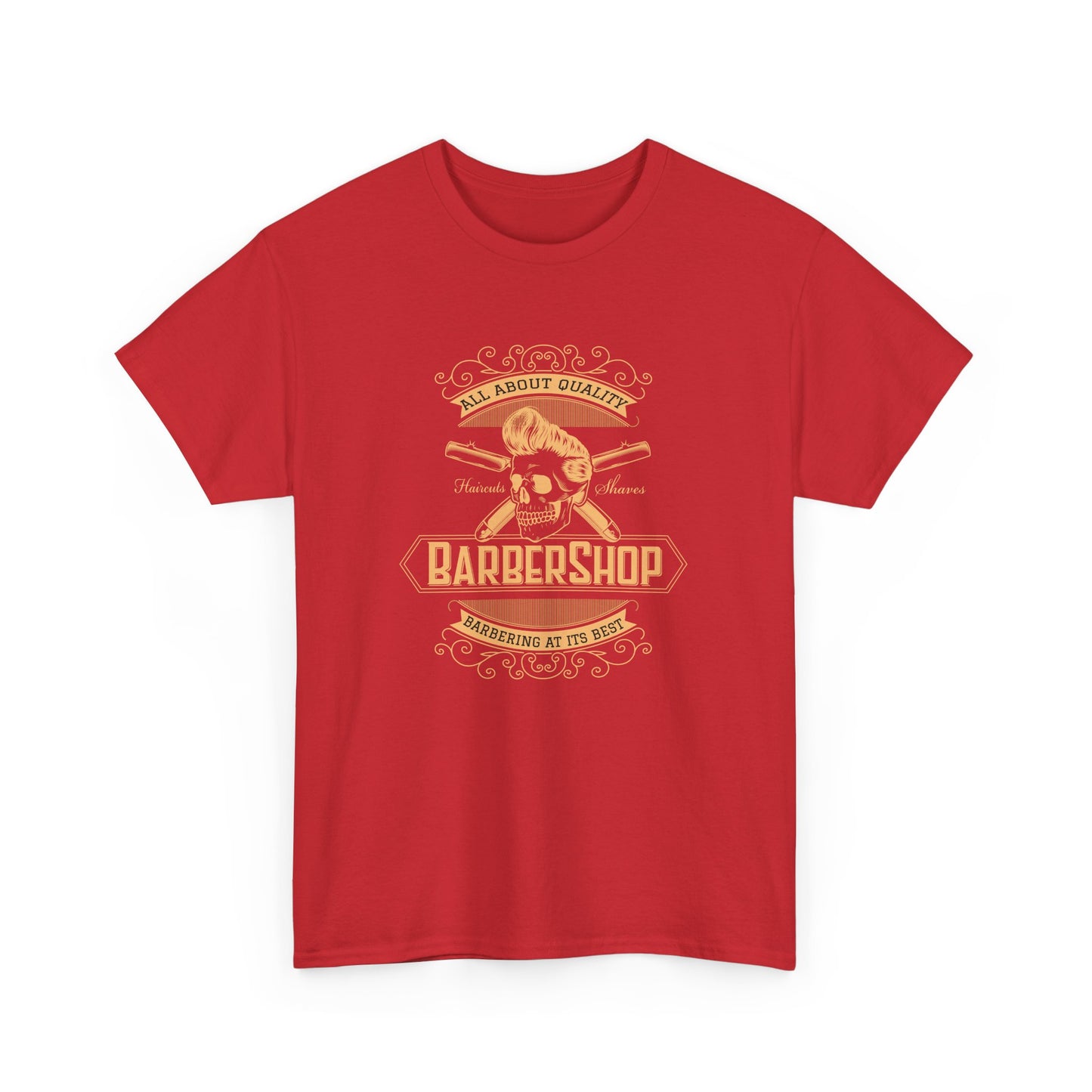 Barber Shop Unisex Heavy Cotton Tee