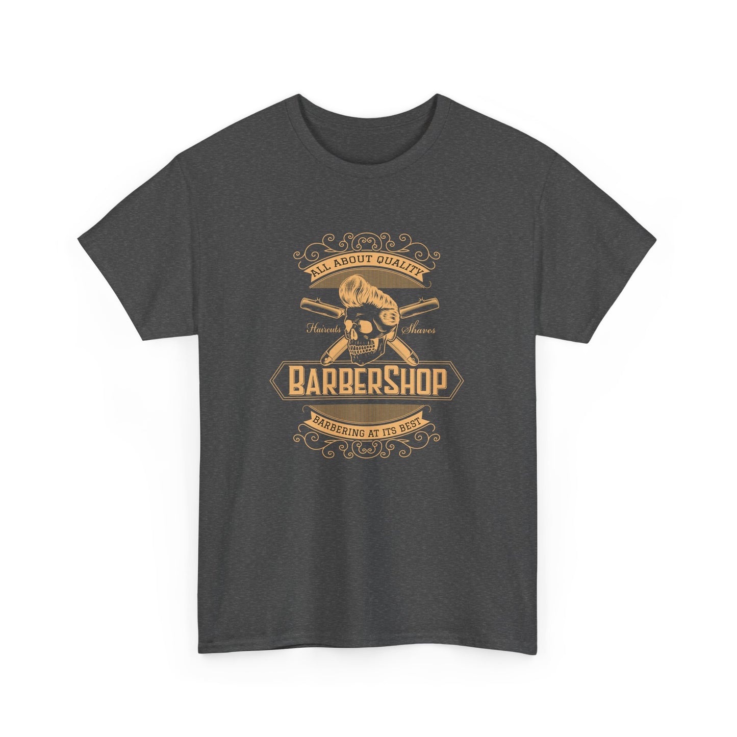 Barber Shop Unisex Heavy Cotton Tee