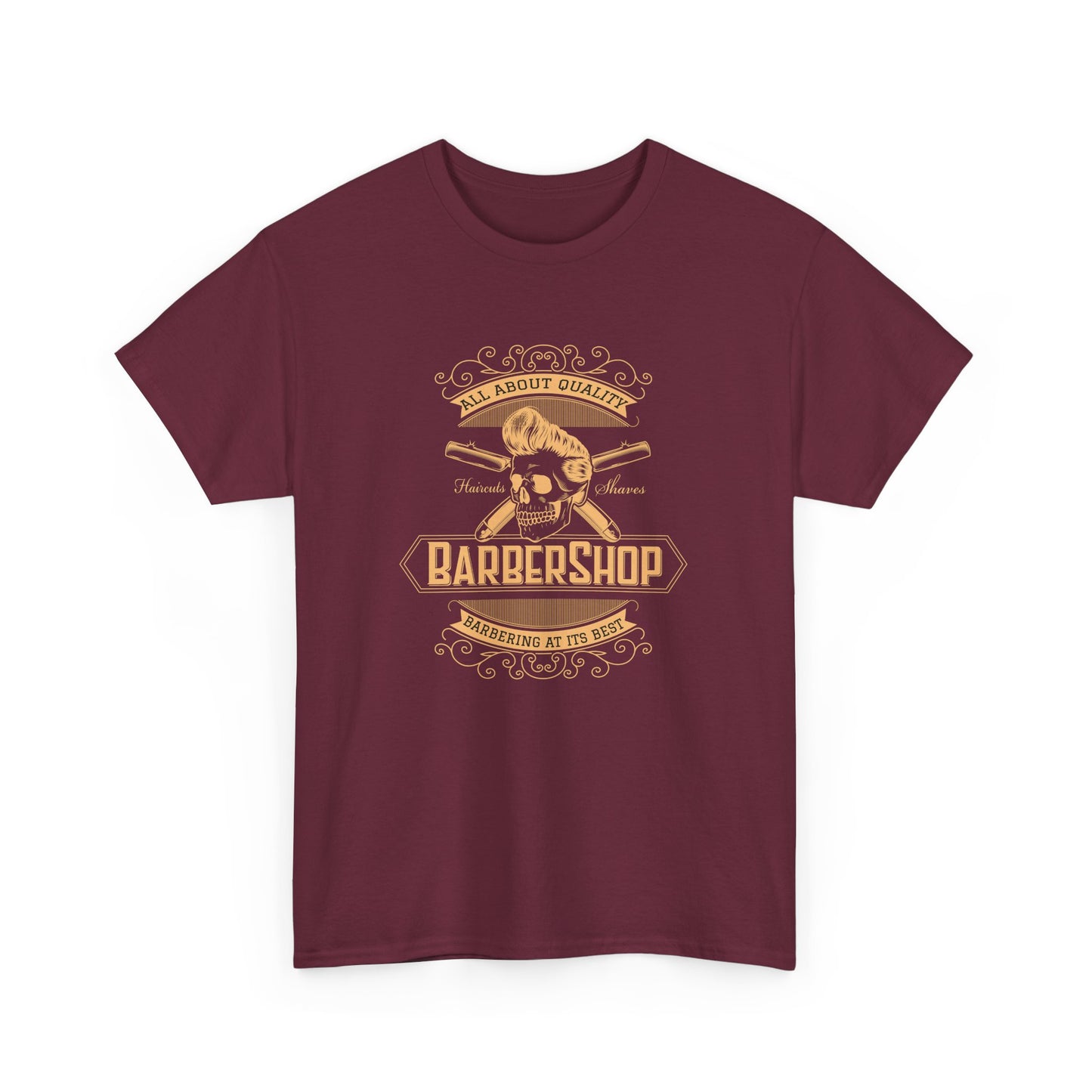 Barber Shop Unisex Heavy Cotton Tee