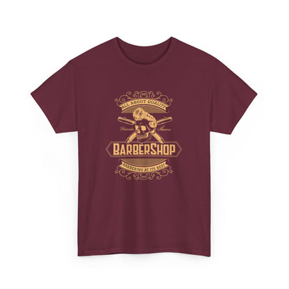 Barber Shop Unisex Heavy Cotton Tee