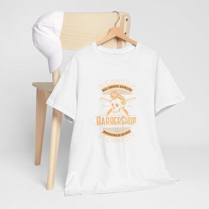 Barber Shop Unisex Heavy Cotton Tee