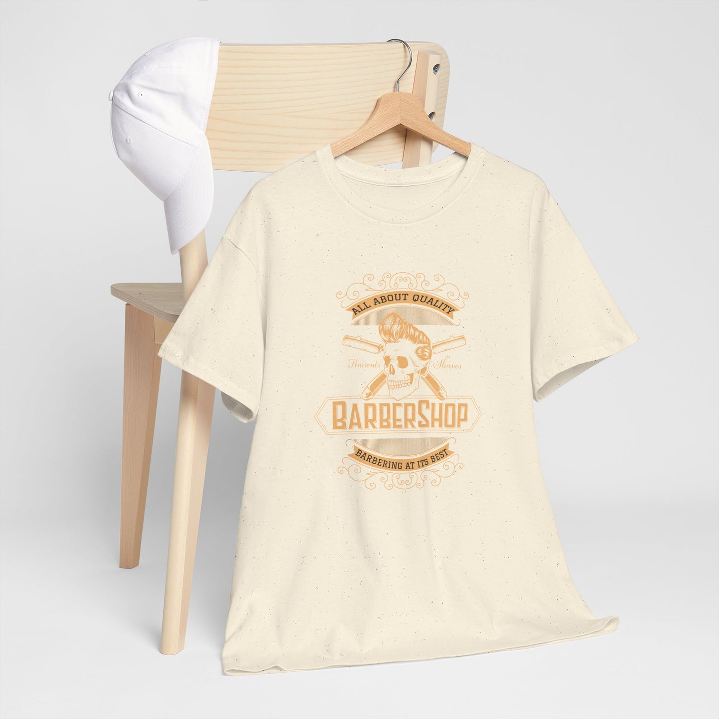Barber Shop Unisex Heavy Cotton Tee