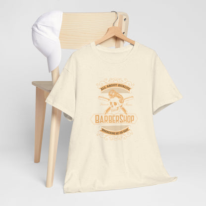Barber Shop Unisex Heavy Cotton Tee