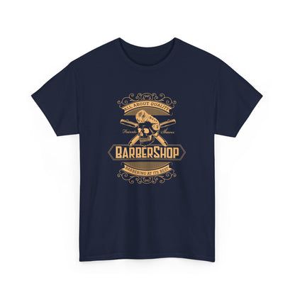 Barber Shop Unisex Heavy Cotton Tee